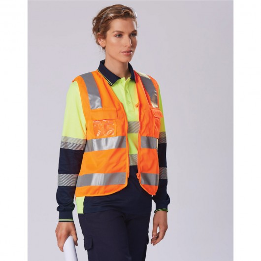Hi Vis Safety Vests With ID Pocket Model